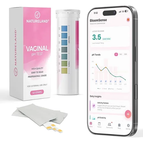 NATURELAND Vaginal pH Test Strips (40 Count)