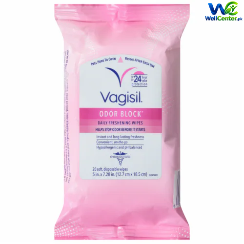 Vagisil Odor Block Feminine Wipes thumbnail 4